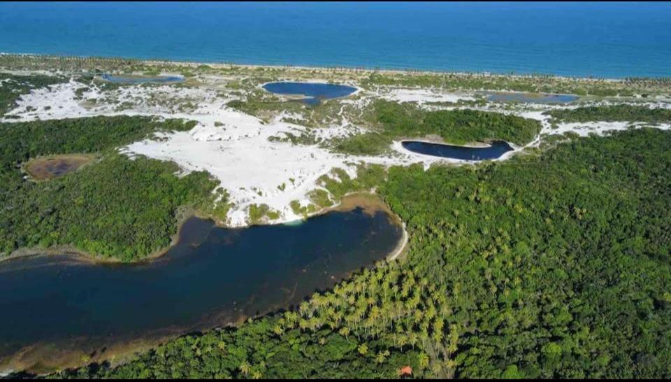 Baixio - Praia E Pe Na Areia! Ponta De Inhambupe Esplanada Ngoại thất bức ảnh