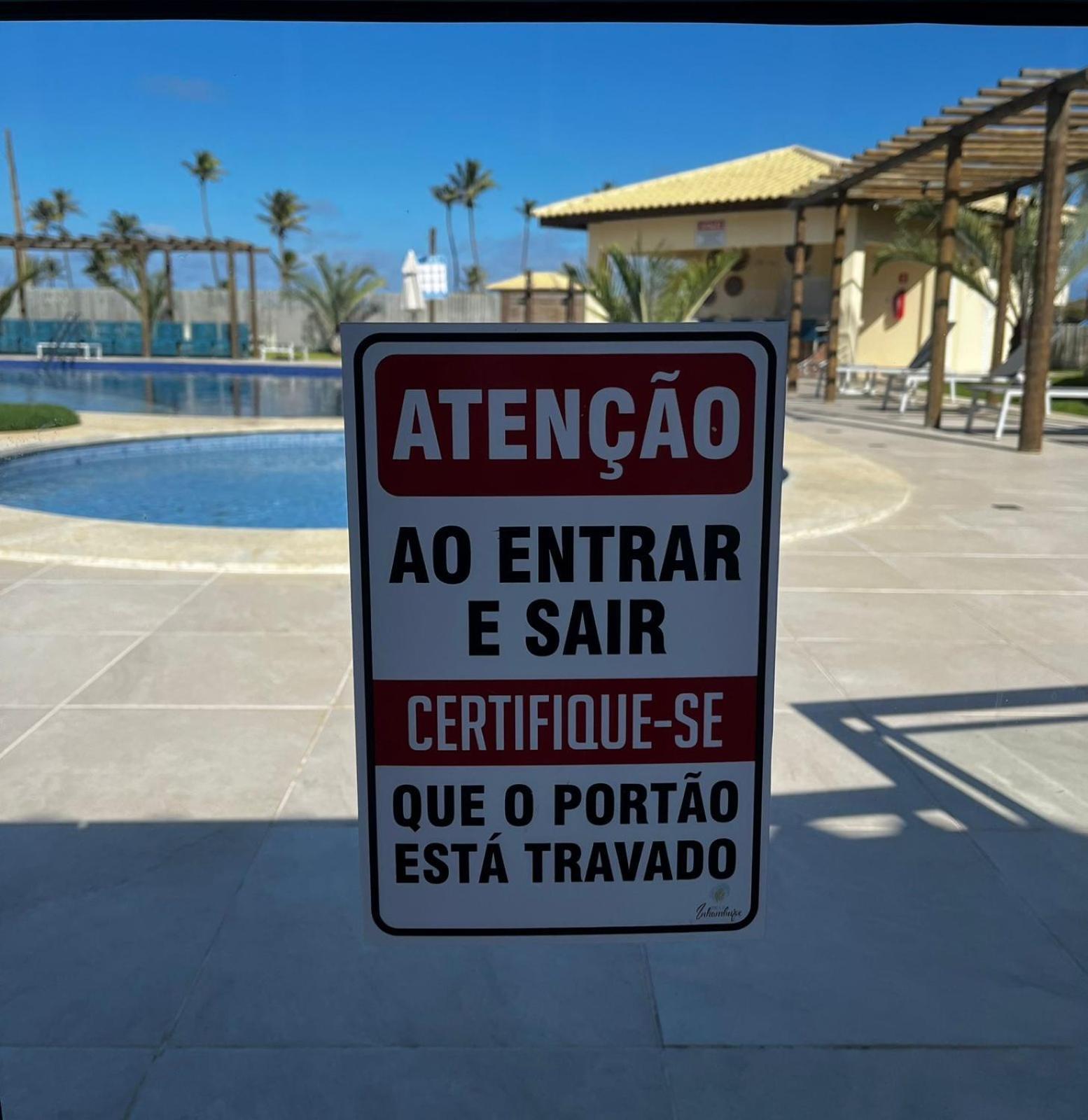Baixio - Praia E Pe Na Areia! Ponta De Inhambupe Esplanada Ngoại thất bức ảnh